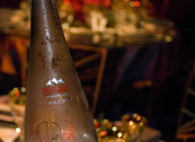 Our official water provider Evain kept the A-listers hydrated throughout the evening