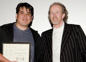 Julio Ramos and BAFTA Los Angeles Chairman Neil Stiles.