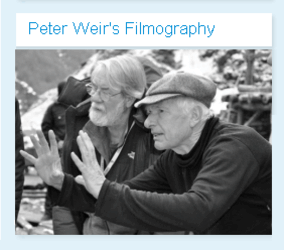 Learn more about Peter Weir's career