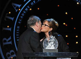 Stephen Frears and Annette Bening at the BAFTA/LA: Britannia 2008