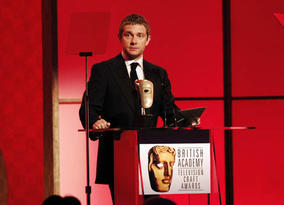 Actor Martin Freeman presenting an Award at the British Academy Television Craft Awards in 2007. 