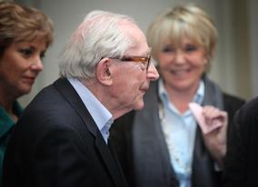 Lewis Gilbert at BAFTA HQ before he takes to the stage