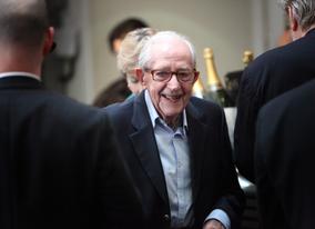 Lewis Gilbert spends time with fans at BAFTA before his interview