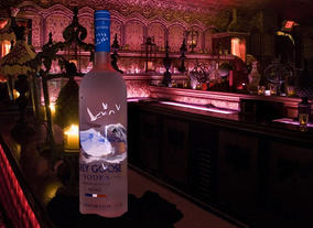 Grey Goose Vodka added an extra kick to the party cocktails