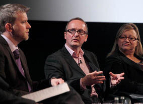 Greening the Screen live discussion. (Photography: J.Simmonds)