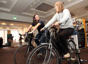 Demonstrations at the Greening The Screen Trade Fair. (Photography: J.Simmonds)