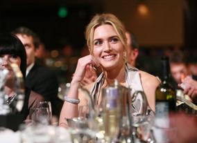 Kate Winslet, recipient of the Britannia Award for British Artist of the Year.