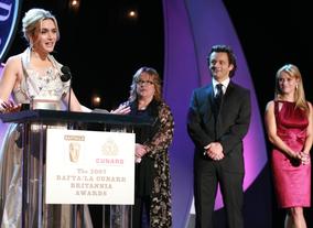 Kate Winslet, recipient of the Britannia Award for British Artist of the Year.