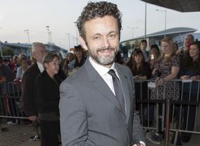 Michael Sheen arrives on on the red carpet