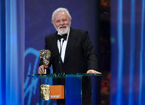 Anthony Hopkins accepts the Academy's highest honour - the Fellowship - stating 