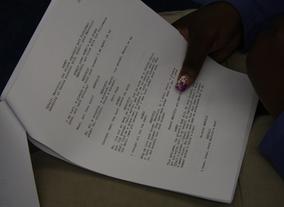 BAFTA Los Angeles Inner City Shakespeare Rehearsals