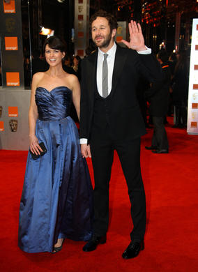 The Orange Wednesdays Rising Star nominee will also co-present the BAFTA for Outstanding Debut with his Bridesmaids co-star Kristen Wiig. O'Dowd is wearing Hackett, Porter is in William Vintage Dior.