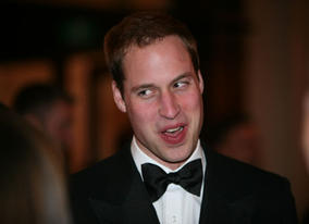 HRH Prince William arrives on the Orange British Academy Film Awards in 2010 before his confirmation as the Academy's fifth President (BAFTA/Dave Dettman).