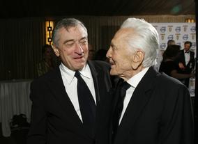 Honorees Robert De Niro and Kirk Douglas 