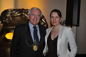 Deputy Lord Provost, Baillie Allan Stewart & BAFTA in Scotland Director, Jude MacLaverty