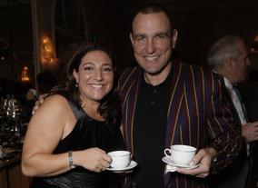 Jo Frost (Supernanny) and Vinnie Jones