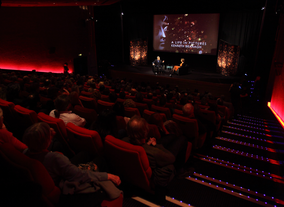 Guests gather in BAFTA London's Princess Anne Theatre. (Picture: BAFTA / J. Simonds)