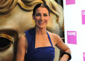 Kirsty Gallacher brings some glamour to the evening as she arrives to present the coveted Best Game BAFTA (BAFTA / James Kennedy).