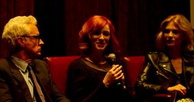 John Slattery, Christina Hendricks and January Jones