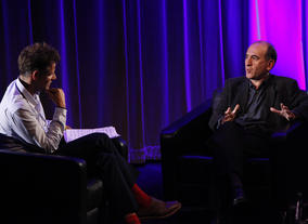Armando Iannucci in conversation with Richard Bacon