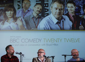 Boyd Hilton and the cast of Twenty Twelve - Latitude 2012