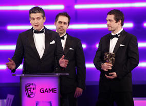 The historical stealth action-adventure video game developed by Ubisoft Montreal takes the prize for Action game. (Pic: BAFTA/Brian Ritchie)