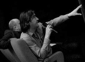 Audience members got their chance to question Gareth on making his directional debut at Nottingham Broadway (Pic: BAFTA/Camille Sales)