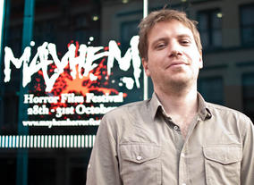 Monsters writer and director Gareth Edwards outside the Nottingham Broadway Theatre. (Pic: BAFTA/Camille Sales)