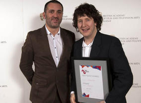 Winner for Original Music: Chris Bradley for Killer, presented by Stewart Fleming (PRS for Music)