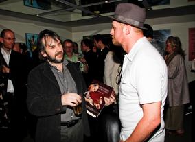 Peter Jackson And Simon Pegg  (BAFTA/Brian J Ritchie).