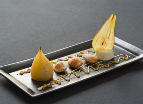 Poached Williams Pear