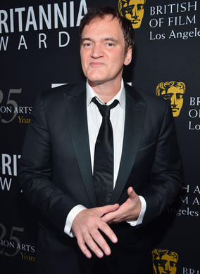 Quentin Tarantino was there to receive the John Schlesinger Britannia Award for Excellence in Directing.