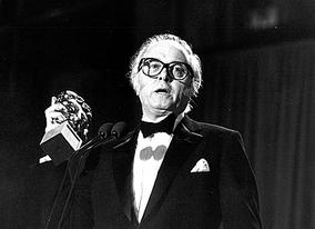 Richard Attenborough wins the Best Director BAFTA for his epic Gandhi in 1982.  
