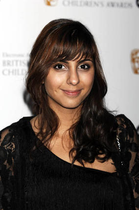 Sarah Jane Adventures actress Anjli Mohindra at the EA British Academy Children's Awards in 2008.