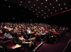 An audience with screenwriter Christopher Hampton. (Photography: Jay Brooks)