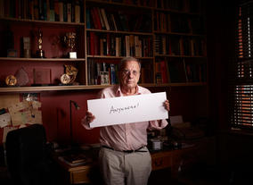 Sir Ronald Harwood reveals the inspiration behind his writing (Picture: BAFTA/Jay Brooks).