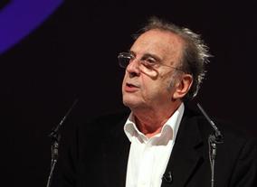 Screenwriters' Lecture with Sir Ronald Harwood answers the audience's questions. (Photography: Jay Brooks)