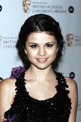 Selena Gomez at the EA British Academy Children's Awards in 2008.