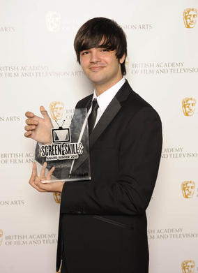 Sam Shetabi, winner of the BBC Blast and BAFTA Screen-Skills Award.