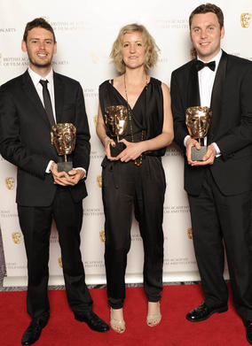 The winners of the Interactive Creative Contribution Award for Embarrassing Bodies/Embarrassing Bodies Live, Channel 4/Maverick TV