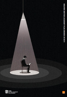 The Social Network brochure cover illustration by Adam Simpson