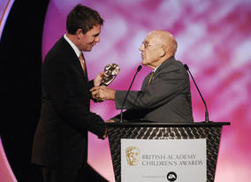 The award for Learning Secondary went to Recollections - Eyewitnesses Remembering The Holocaust, and was presented by British racing legend Sir Stirling Moss