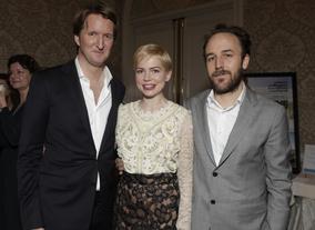 Tom Hooper (The King's Speech) with Michelle Williams and Derek Cianfrance (Blue Valentine)