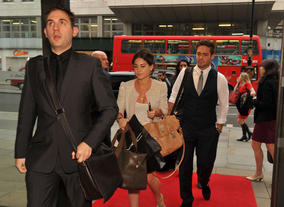 Made In Chelsea's Spencer and Louise at the Television Nominee’s Party 2012