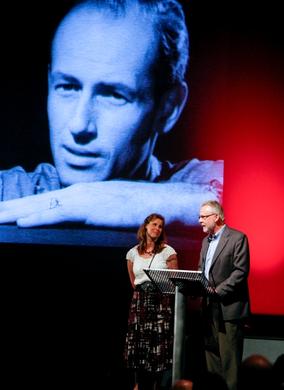 Ray's daughter Vanessa Harryhausen and film historian Tony Dalton talk about Ray's influence  (BAFTA/Brian J Ritchie).