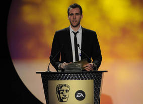 The Harry Potter actor and BAFTA YGD ambassador presents the inaugural prize. Pic: BAFTA/Steve Finn