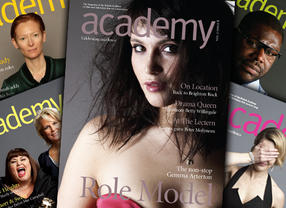 ACADEMY magazine montage.