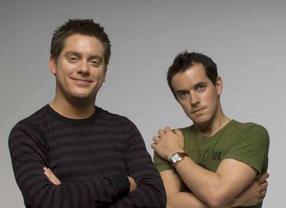 Dick and Dom, hosts of the EA British Academy CHildren's Awards in 2010.