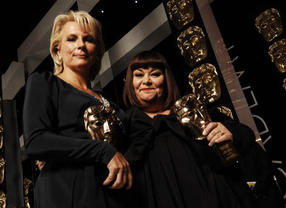 Jennifer Saunders and Dawn French