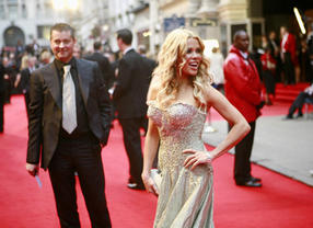 Melinda Messenger at the British Academy Television Awards in 2008.